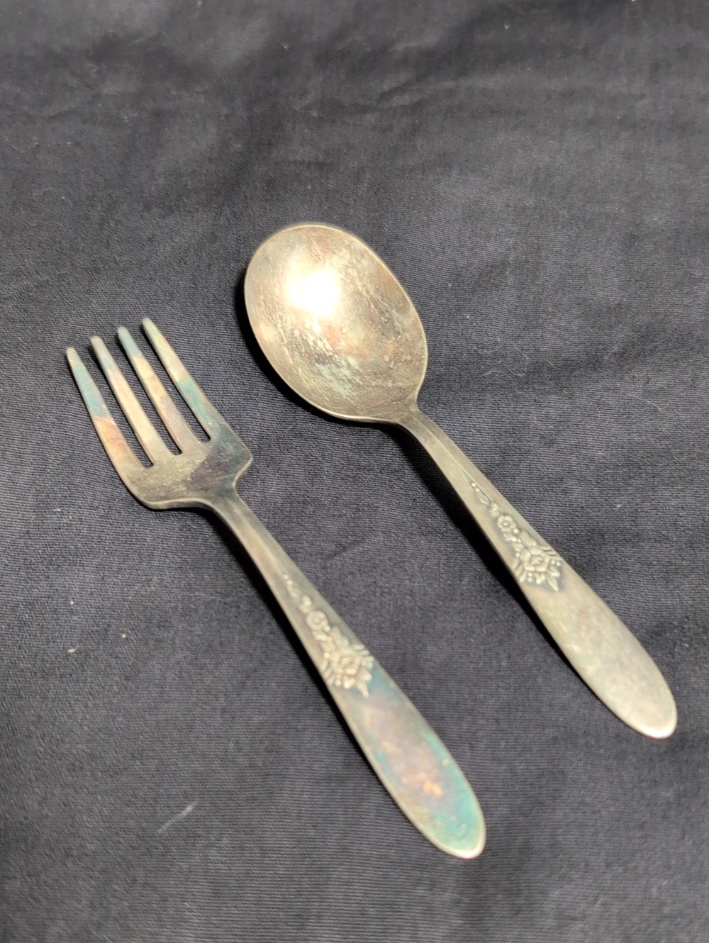 Vintage 1926 2 Piece Silverplated Flatware